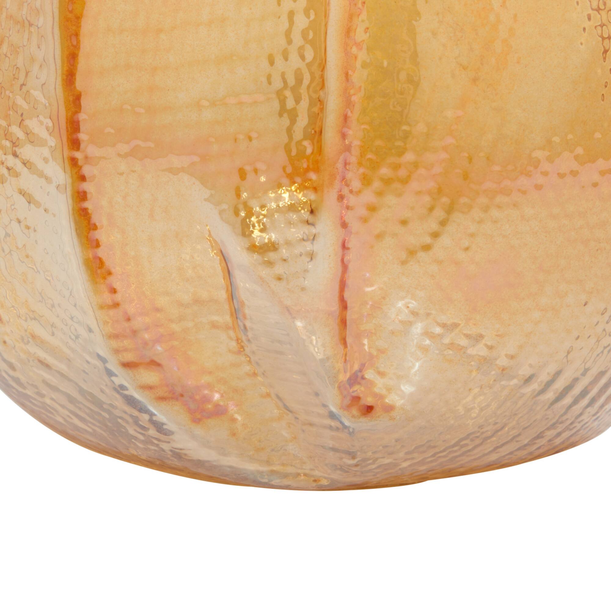 CosmoLiving by Cosmopolitan 16" Gold Glass Contemporary Vase